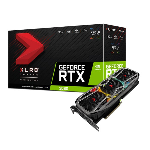 PNY GeForce RTX 3080 Gaming REVEL EPIC-X 10GB XLR8 (VCG308010TFXPPB)