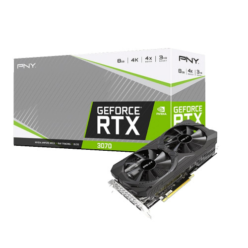 PNY GeForce RTX 3070 8GB UPRISING Dual Fan (VCG30708DFMPB)