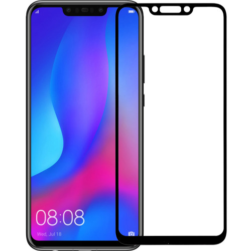 Mocolo 5D Tvrzené Sklo Black pro Huawei Nova 3