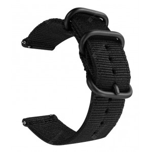 Tactical 406 Nylon Řemínek 22mm Black (EU Blister)