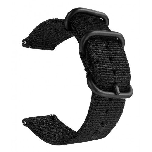 Tactical 406 Nylon Řemínek 22mm Black (EU Blister)