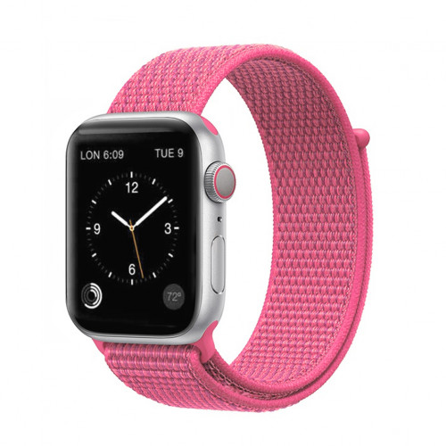 Tactical 546 Látkový Řemínek pro Apple Watch 42-44mm Rose