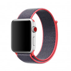 Tactical 551 Látkový Řemínek pro Apple Watch 42-44mm Grey/Rose