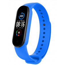 Tactical 667 Silikonový Řemínek pro Xiaomi Mi Band 5 / 6 Blue (EU Blister)