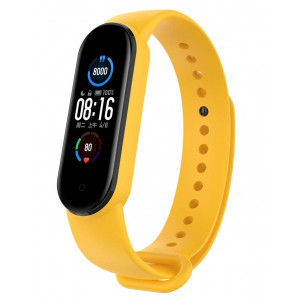 Tactical 654 Silikonový Řemínek pro Xiaomi Mi Band 5 / 6 Yellow (EU Blister)