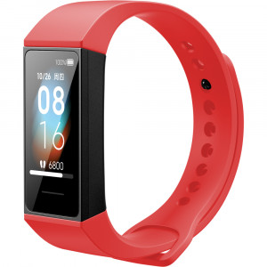 Tactical 708 Silikonový Řemínek pro Xiaomi Mi Band 4C Red