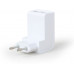 ENERGENIE EG-U2C2A-02-W Energenie univerzální USB nabíječka 2.1A, bílá