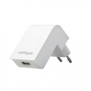 ENERGENIE EG-UC2A-02-W Energenie univerzální USB nabíječka 2.1A, bílá
