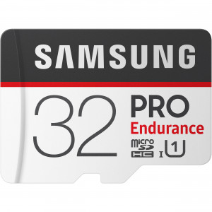 Samsung MicroSDHC 32GB PRO Endurance + SD adaptér (EU Blister)