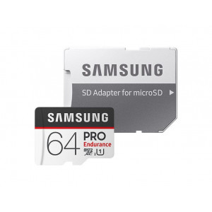 Samsung MicroSDHC 64GB PRO Endurance + SD adaptér  (EU Blister)
