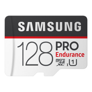 Samsung PRO Endurance microSDXC 128GB UHS-I U1 + Adapter (EU Blister)