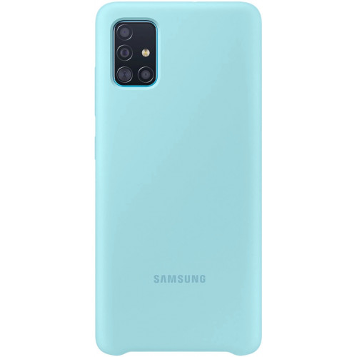 Samsung Silikonový Kryt pro Galaxy A51 Blue