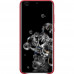 Samsung Kožený Kryt pro Galaxy S20 Ultra 5G Red