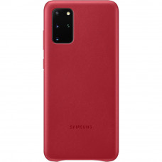 Samsung Kožený Kryt pro Galaxy S20+ Red
