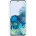 Samsung Kožený Kryt pro Galaxy S20+ Blue