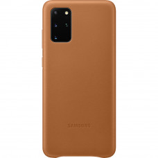 Samsung Kožený Kryt pro Galaxy S20+ Brown