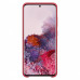 Samsung Kožený Kryt pro Galaxy S20 Red