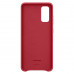 Samsung Kožený Kryt pro Galaxy S20 Red