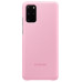 Samsung Clear S-View Pouzdro pro Galaxy S20+ Pink