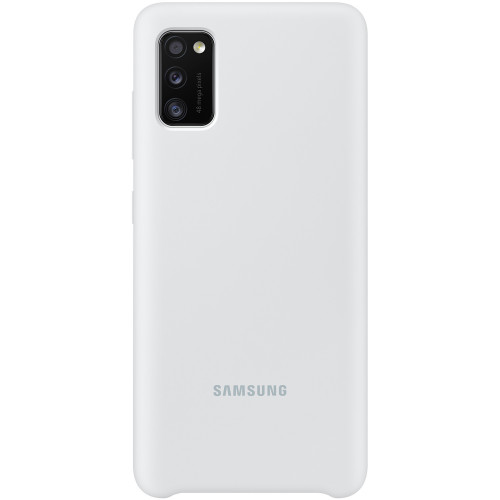 Silikonový Kryt pro Samsung Galaxy A41 White (EU Blister)