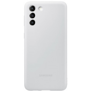 Samsung Silikonový Kryt pro Galaxy S21+ 5G Light Gray