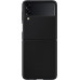 Samsung Kožený Kryt pro Galaxy Z Flip3 5G Black