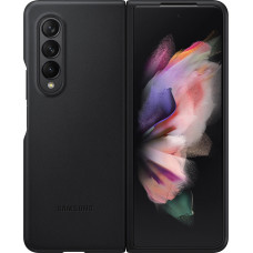 Samsung Kožený Kryt pro Galaxy Z Fold3 Black