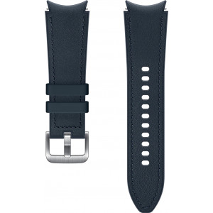 Samsung Galaxy Watch4 / Galaxy Watch5 Kožený Řemínek M/L Navy