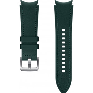Samsung Galaxy Watch4 / Galaxy Watch5 Kožený Řemínek M/L Green