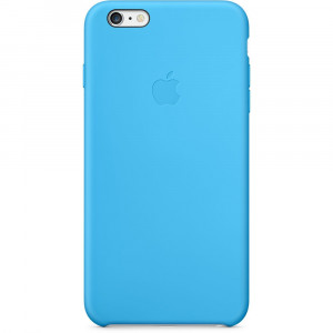 Apple Silicone Cover Blue pro iPhone 6 Plus / iPhone 6S Plus (EU Blister)