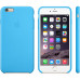 Apple Silicone Cover Blue pro iPhone 6 Plus / iPhone 6S Plus (EU Blister)