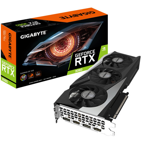 Gigabyte GeForce RTX 3060 Gaming OC 12GB GDDR6 (GV-N3060GAMING OC-12GD)