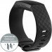 Fitbit Charge 3 Black / Graphite Aluminium