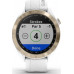 Garmin Approach S40 Light Gold PVD Coated with White Band (Eco Box)