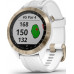 Garmin Approach S40 Light Gold PVD Coated with White Band (Eco Box)