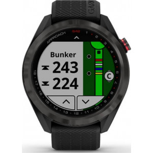 Garmin Approach S42 Gunmetal with Black Band