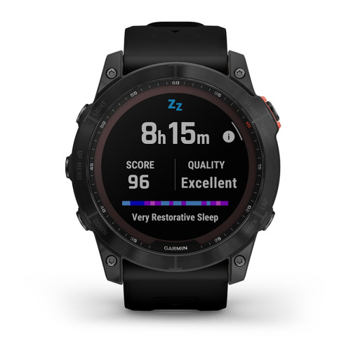 Garmin fenix 7X Solar Edition Slate Gray with Black Band