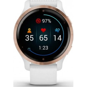 Garmin Venu2S Rose Gold/White Band (Eco Box)