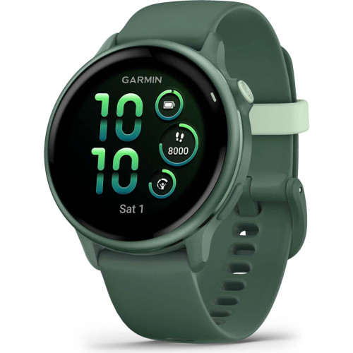 Garmin vívoactive 6 Metallic Jasper Green with Jasper Green Band Garmin vívoactive 6 Metallic Jasper Green with Jasper Green Band