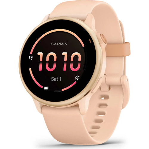 Garmin vívoactive 6 Metallic Pink Dawn with Pink Dawn Band Garmin vívoactive 6 Metallic Pink Dawn with Pink Dawn Band