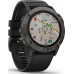 Garmin fēnix 6X Sapphire Edition Carbon Gray DLC with Black Band