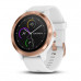 Garmin vívoactive 3 White with Rose Gold Hardware (Eco Box)