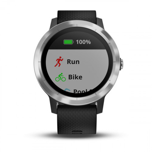 Garmin vívoactive 3 Black with Silver Hardware (Eco Box)