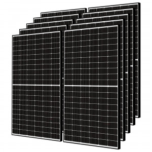 Jinko Solar Tiger Pro 60HC černý rám 460Wp - solární fotovoltaický panel - 25 let záruka výkonu - 10ks/bal