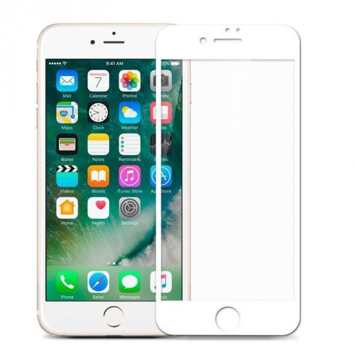 Mocolo 5D Tvrzené Sklo White pro iPhone 6 / 6s Plus