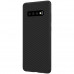 Nillkin Synthetic Fiber Ochranný Zadní Kryt Carbon Black pro Samsung G973 Galaxy S10
