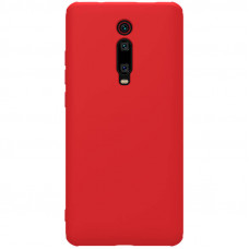 Nillkin Rubber Wrapped Ochranný Zadní Kryt pro Xiaomi Mi 9T / Mi 9T Pro Red