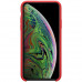 Nillkin Flex Pure Liquid Silikonové Pouzdro Black pro iPhone 11 Pro Red