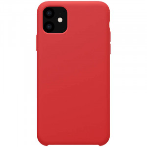 Nillkin Flex Pure Liquid Silikonové Pouzdro Black pro iPhone 11 Red