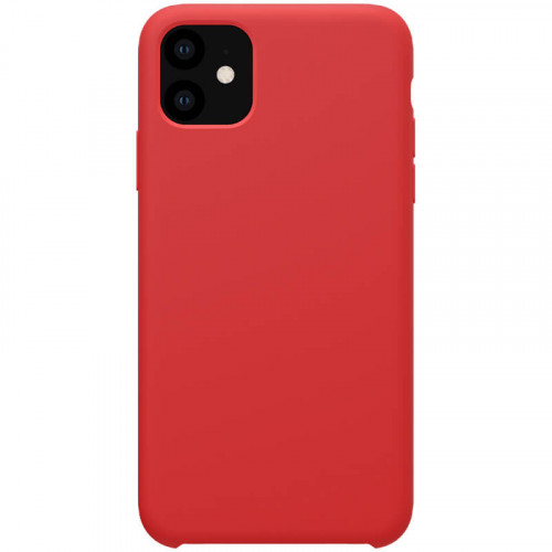 Nillkin Flex Pure Liquid Silikonové Pouzdro Black pro iPhone 11 Red
